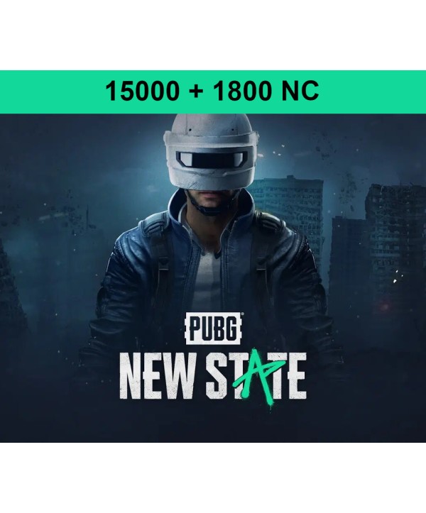 PUBG: NEW STATE - 15000 + 1800 NC Android Key GLOBAL